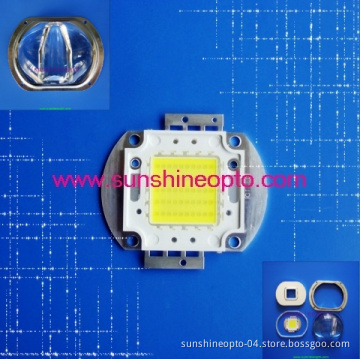 Street Light Glass LED Lens, Flood Light Glass LED Lens 10W, 20W, 30W, 40W, 50W, 80W, 100watt